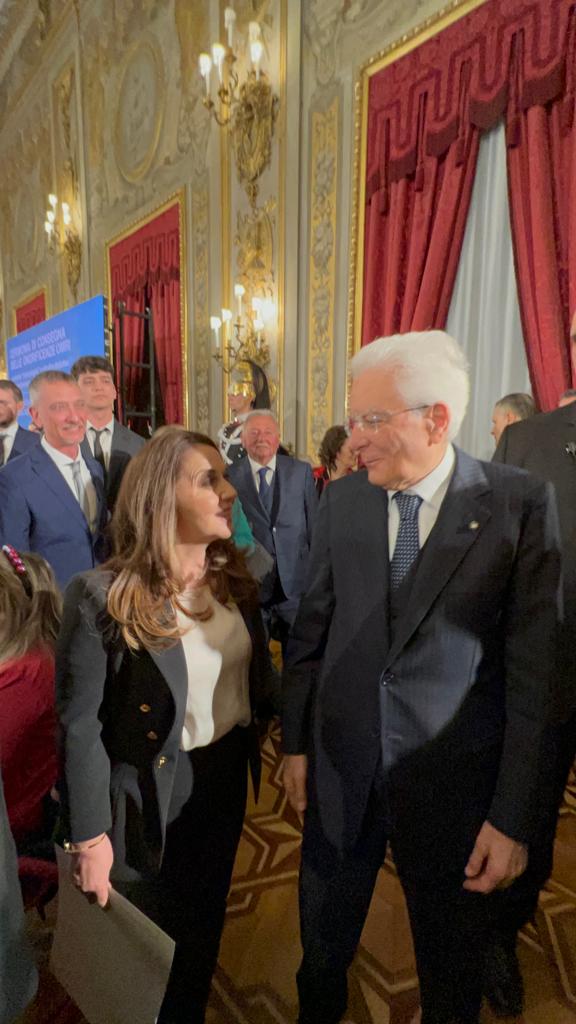 Ufficiale dell’Ordine al Merito della Repubblica, il presidente del Centro diurno per disabili “Cielo e Terra” di Trivento, Maria Mastroiacovo, ha ricevuto il riconoscimento dal Presidente Sergio Mattarella