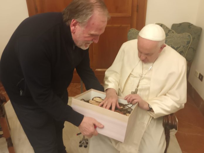 Investitura delle “Portatrici e dei Portatori di san Timoteo” con imposizione del medaglione benedetto da papa Francesco e ripresa dei “Cavalieri di san Timoteo”