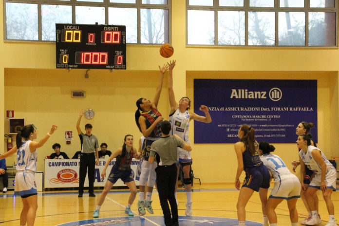 Basket Serie B, La Molisana sconfitta di un punto a Civitanova Marche
