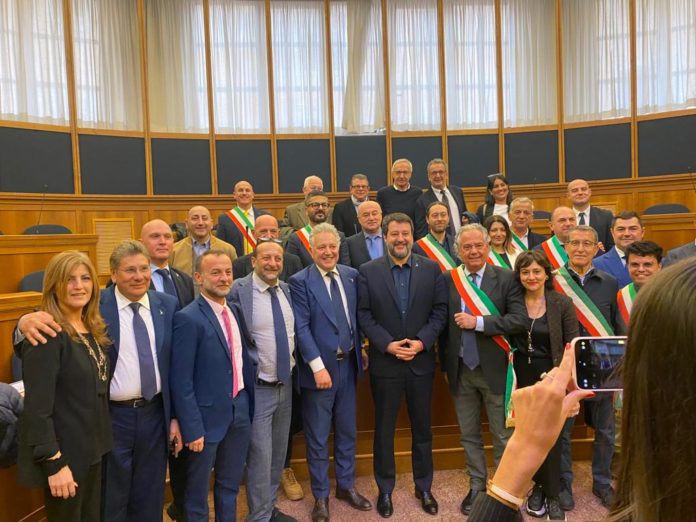 Trasporti e viabilita’ sulla Trignina, sindaci molisani e abruzzesi incontrano il ministro Salvini a Roma