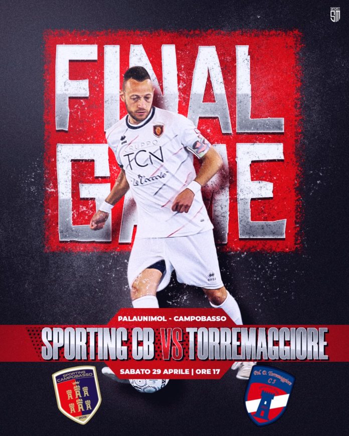 Calcio a 5, C1, finalissima tra Sporting Cb e Torremaggiore. In A2, Cus Molise in campo per il match d’andata dei play off