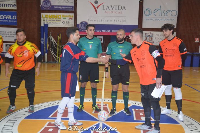 Cnu, Calcio a 5, Cus Molise oggi in campo a Reggio Calabria (ore 14.00)