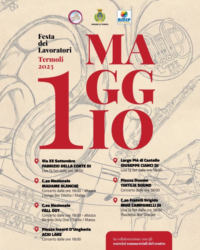 Primo Maggio a Termoli con musica, mercatini e attrazioni per bambini