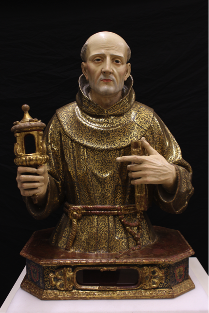 Torna a Ripalimosani il busto reliquiario raffigurante “San Giacomo della Marca”