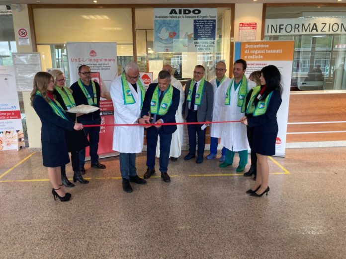 Donazione organi, inaugurata al Cardarelli di Campobasso la nuova sede cittadina dell’AIDO