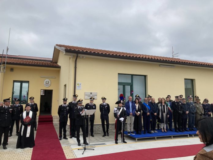 Inaugurata a Toro la nuova caserma dei Carabinieri