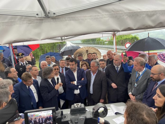 Ponte Sente verso la riapertura entro l’estate 2024, Salvini: “Metteremo a disposizione i finanziamenti”