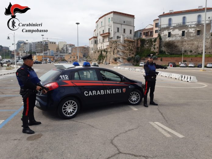 Compagnia carabinieri Termoli, 2 arresti e 2 denunce