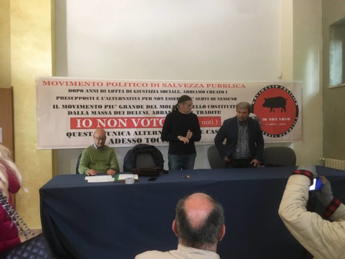 Regionali, Emilio Izzo candidato alla presidenza della Giunta con il movimento ‘Io non voto’