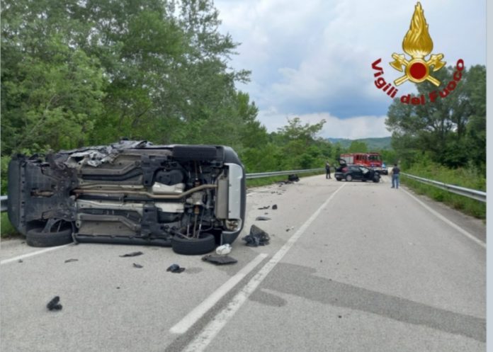 Incidente sulla Fondovalle del Verrino: tre feriti
