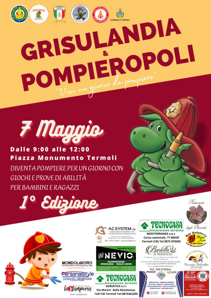 Grisulandia e Pomperiopoli, in piazza a Termoli la prima edizione
