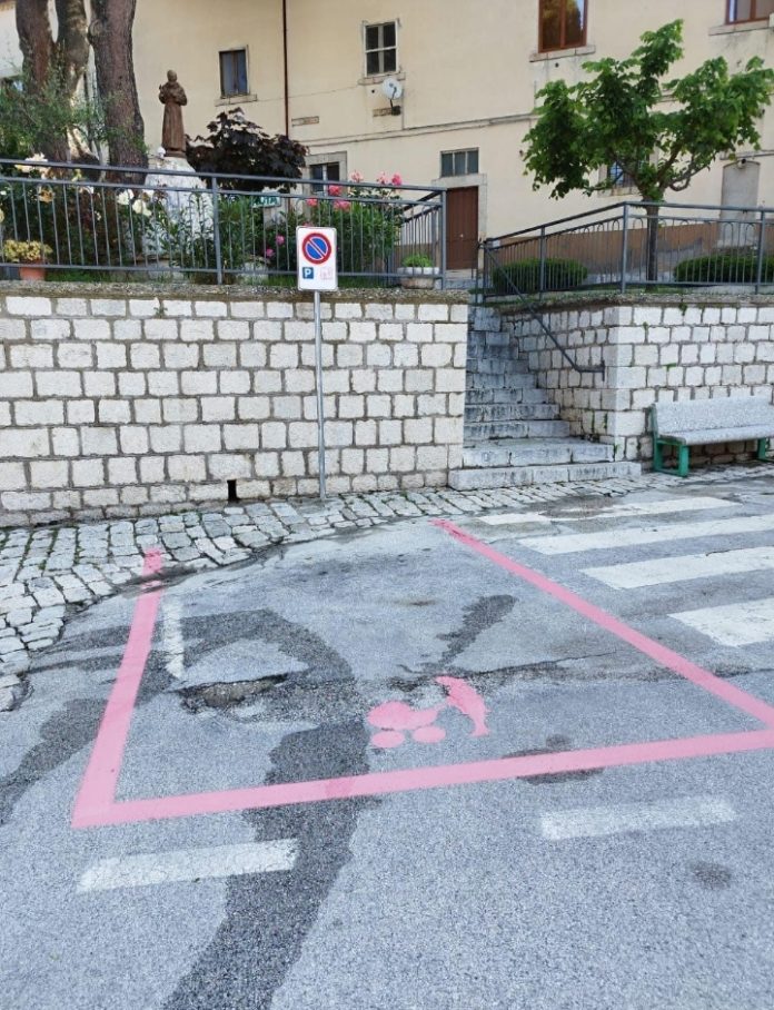 Il Comune di Limosano inaugura i parcheggi di cortesia riservati alle neo mamme