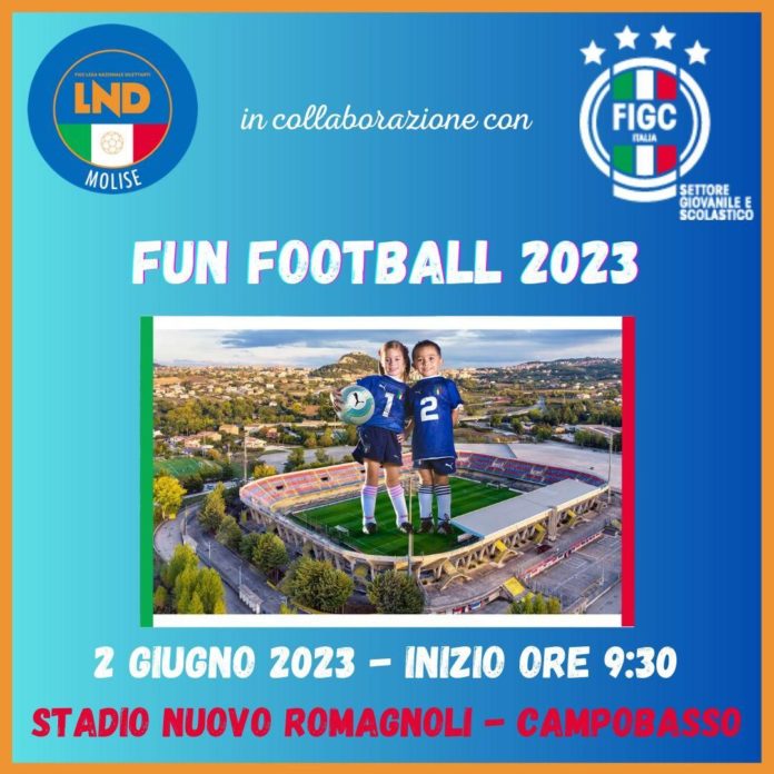 SGS Molise, domani al Selva Piana di Campobasso la festa regionale del Fun Football