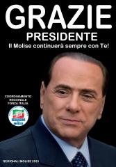 Lotito: il Molise ringrazia Berlusconi con l’affissione di manifesti in tutta la regione