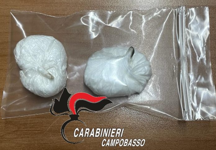 Droga, autista di autobus arrestato dai carabinieri di Bojano