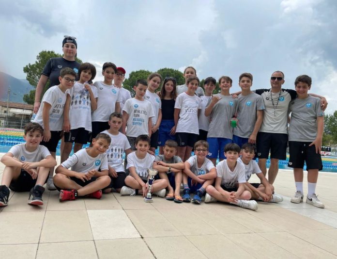 Esordienti della m2 protagonisti a Terni. La squadra m2 di fitness in acqua campione d’italia in Toscana.