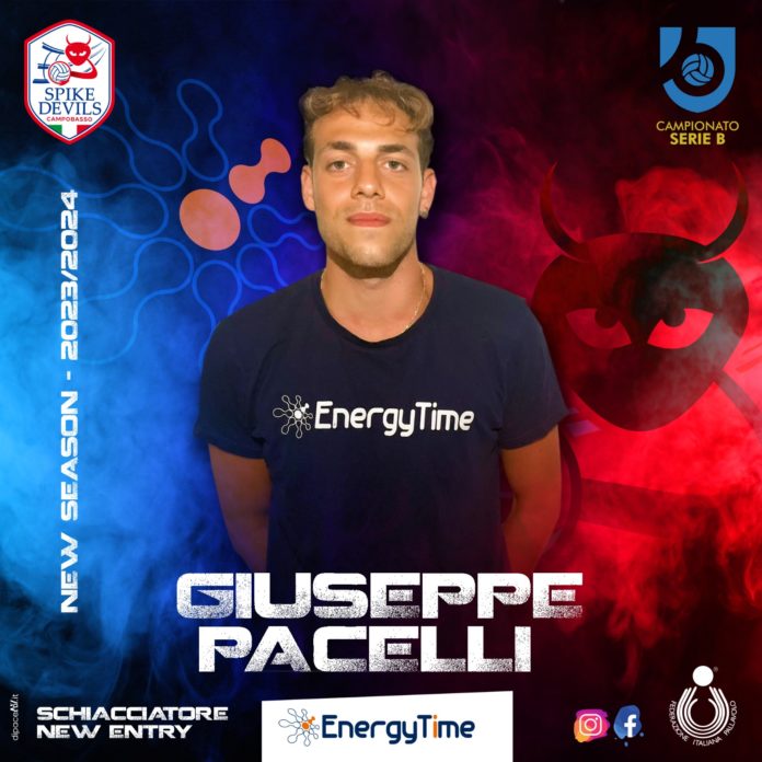 Volley, Serie B, EnergyTime Spike Devils, scusate il ritardo: l’agnonese Giuseppe Pacelli finalmente approda nella compagine rossoblù