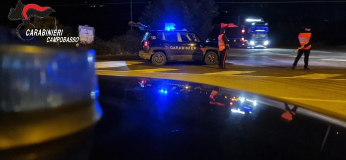 Bojano: i Carabinieri intensificano i controlli nel lungo ponte di Ferragosto