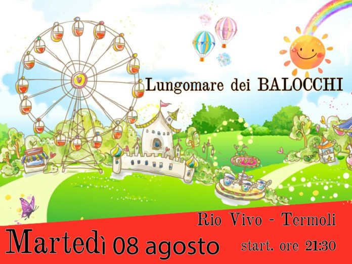 Tutto pronto a Rio Vivo per “Il lungomare dei balocchi”