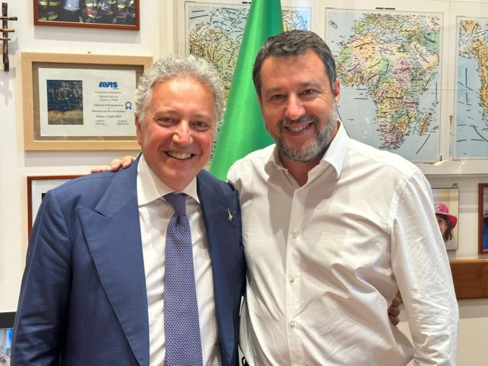 Salvini a Termoli per la firma del protocollo d’intesa per il raddoppio ferroviario Termoli-Ripalta-Lesina