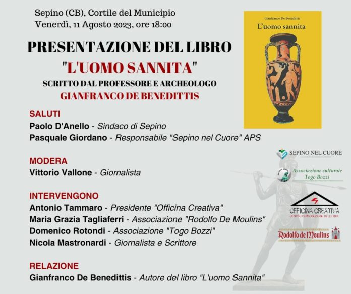 L’uomo sannita, la presentazione del libro a Sepino