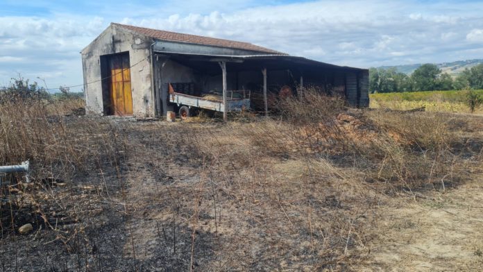 Incendio capannone azienda Desiderio, danni per circa 300mila euro