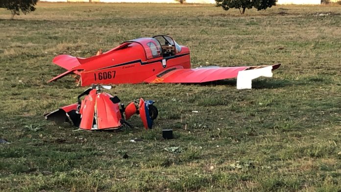 Campochiaro – Si schianta con l’ultraleggero, pilota vivo per miracolo
