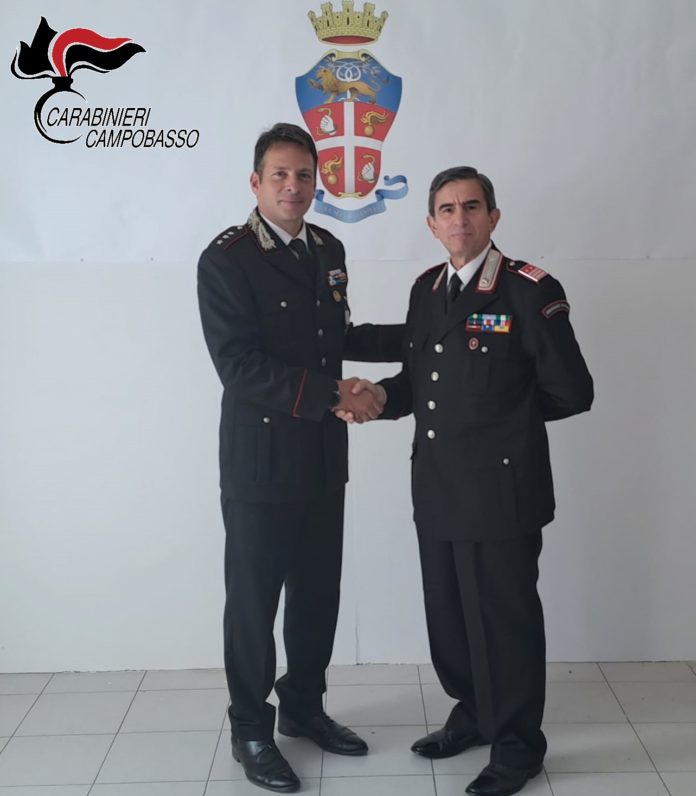 Congedo del Luogotenente Q.S Mandrone Claudio