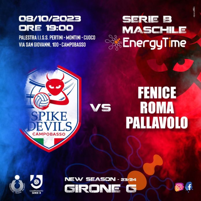 Volley, EnergyTime Spike Devils, parte la stagione dei rossoblù: per i campobassani sfida ai prospetti della Fenice Roma