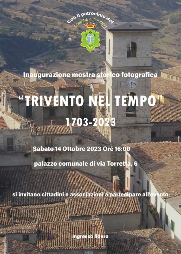 “Trivento nel tempo”, la mostra fotografica sulla storia ed evoluzione urbanistica del comune