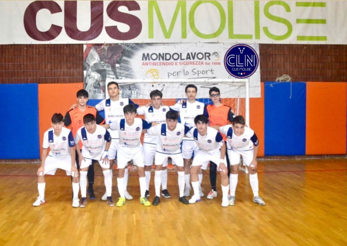 Calcio a 5, Cln Cus Molise, esordio ok in coppa Divisione under 23. I rossoblù battono il Latina al Palaunimol