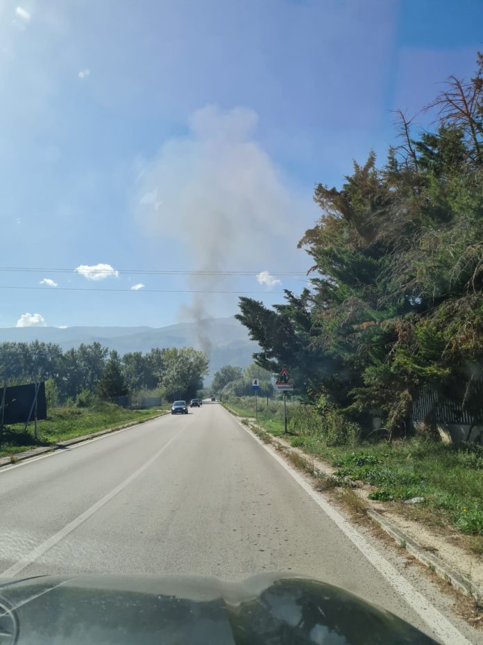 Incendi in tutta la regione, diversi interventi dei Vigili del fuoco