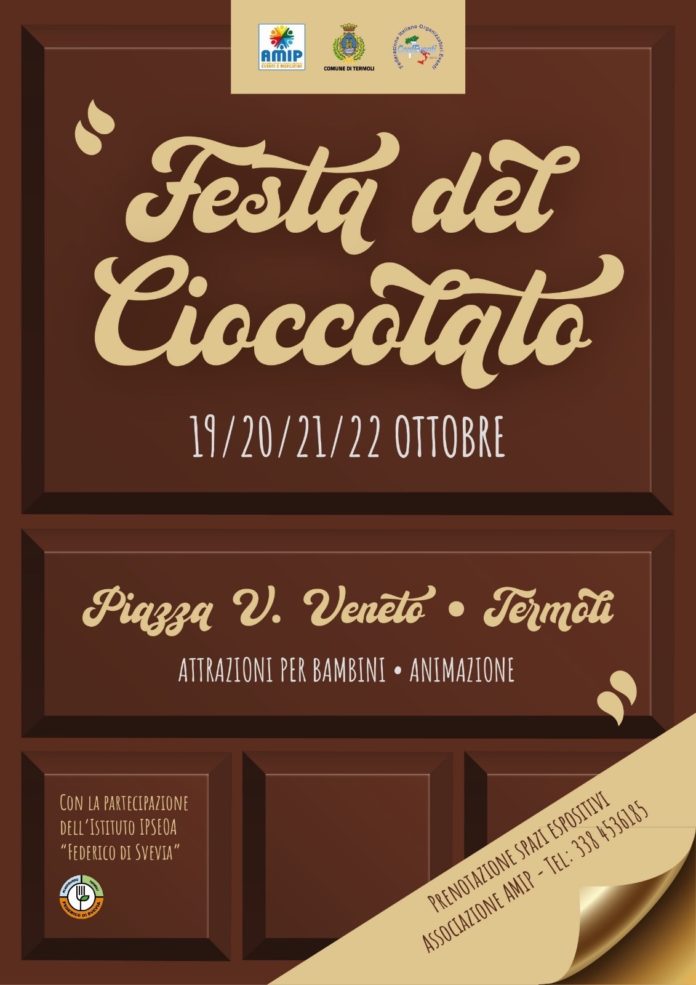 Termoli, torna la “Festa del cioccolato” in piazza Monumento