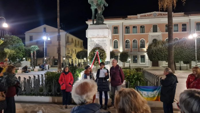 Termoli, presidio in piazza per gridare no alla guerra