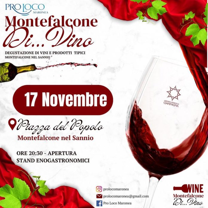 “Montefalcone Di…Vino”, la Pro loco Maronea propone la degustazione di vini e prodotti tipici