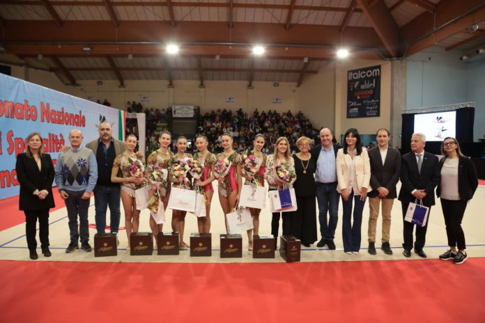 Ginnastica Ritmica, campionati italiani gold, Campobasso e il Molise promossi a pieni voti