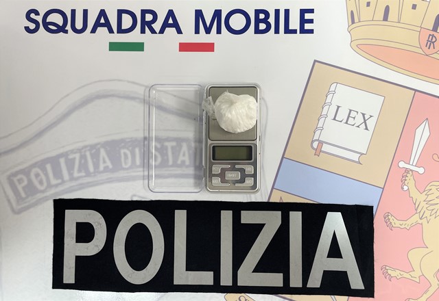 Polizia di Campobasso arresta due giovani con 21 grammi di cocaina