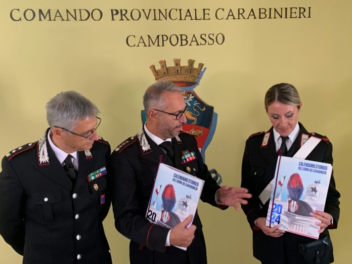 Presentato il calendario storico dei Carabinieri, i 12 mesi firmati da Pininfarina e Gramellini