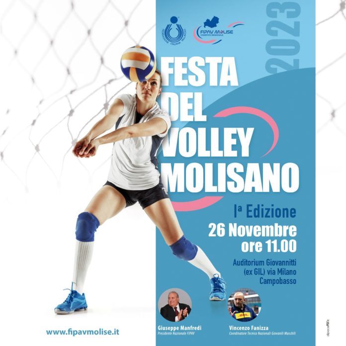 Volley, domenica la festa della Pallavolo molisana