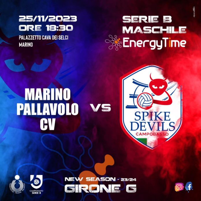 Volley, Serie B, EnergyTime Spike Devils, fari puntati sul Marino. Rossoblù nei Castelli con la voglia di dare il massimo