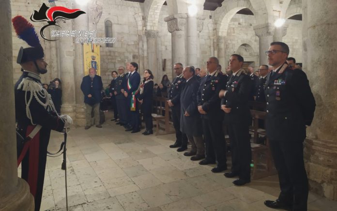 Carabinieri: celebrata la ricorrenza della “Virgo Fidelis” a Petrella Tiferina.