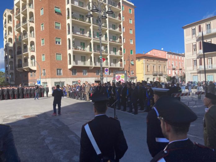 Giornata dell’Unità Nazionale e delle Forze Armate, la cerimonia a Campobasso: “Si deve celebrare e difendere la pace”