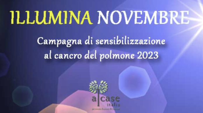 Sensibilizzazione al cancro del polmone: il comune di Termoli s’illumina di bianco