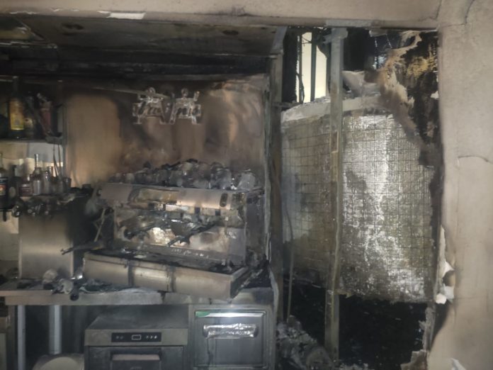 Incendio in una pizzeria di Sant’Elia a Pianisi, danni ingenti