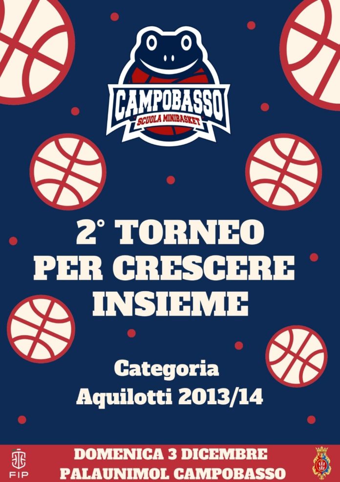 Cus Molise, Mini Basket domenica la seconda edizione del torneo “Per Crescere Insieme”