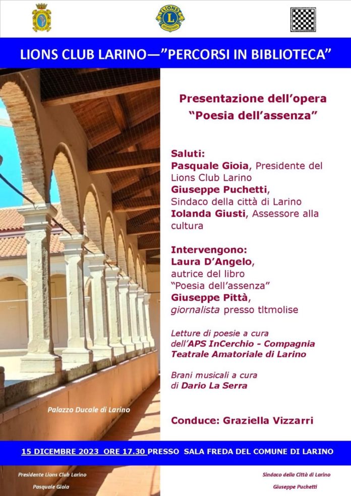 A Larino riparte il cammino culturale “Percorsi in Biblioteca”