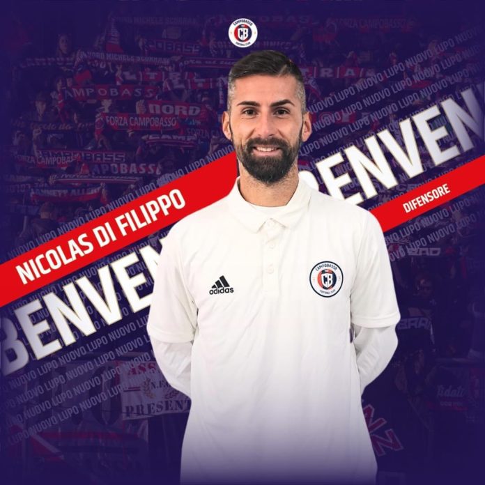 Calcio, Serie D, il Campobasso sale in vetta e ufficializza il difensore Di Filippo. Per Matese e Vastogirardi anticipo al sabato