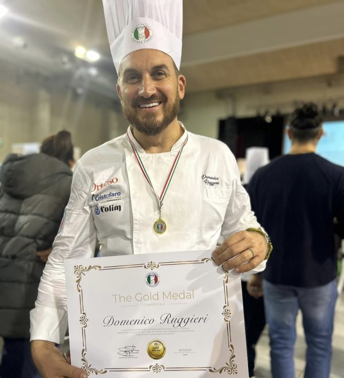 Termoli, medaglia d’oro per Domenico Ruggeri ai Campionati Italiani di cucina