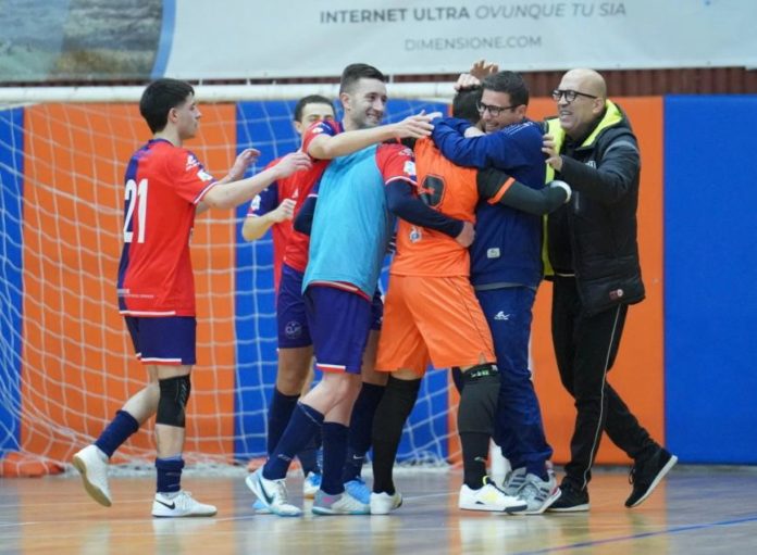 Calcio a 5, A2 elitè, Cln Cus Molise, chiusura d’anno da applausi: superato il Cesena al Palaunimol