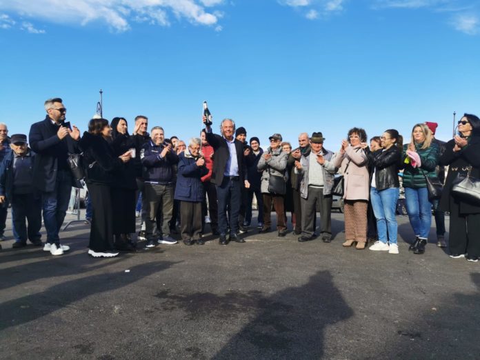 Messa in sicurezza del rione Casalotti, il sindaco di Trivento Pasquale Corallo inaugura i lavori di circa 2 milioni di euro